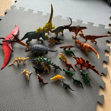 공룡 피규어 세트 다색