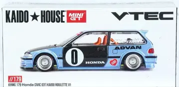 MINI GT 카이도하우스 혼다 시빅 EF KaidoRoulette V1