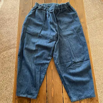 오로네 벌룬 팬츠 데님