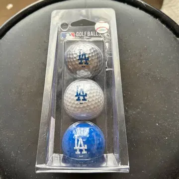 MLB 로스앤젤레스 다저스 골프공 3개 세트