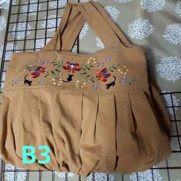 hikosen cara 히코우센카라 고양이 패턴 백 B3