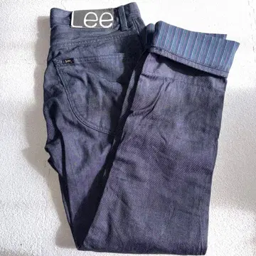 Lee x tk 남성용 팬츠 발목 스트라이프