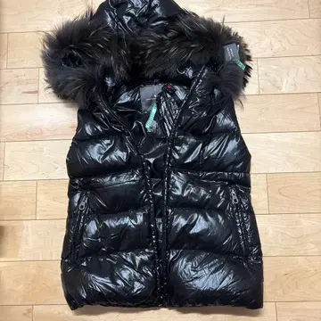 DUVETICA 다운 베스트 BLACK