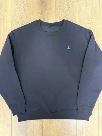 CPCM Sylvester Factory 속기모 맨투맨 L 브라운