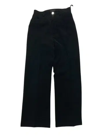 새상품급 블랙 와이드 팬츠 센터 프레스 버튼 포함 백 프린트