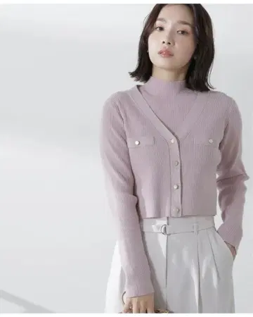 2024 SS 하이넥 슬리브리스 앙상블