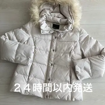 CLEAR IMPRESSION 후드 부착 다운 자켓