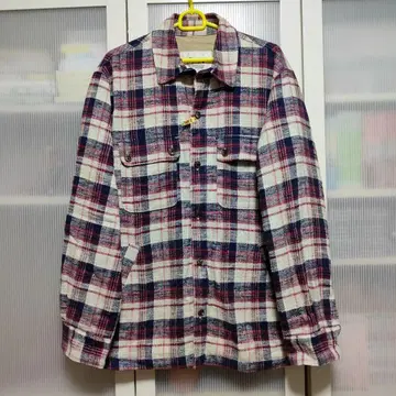 6012 파파스 안감 부착 플란넬 셔츠 L 사이즈