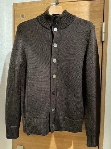 KAMAKURA 니트 46 다크 브라운