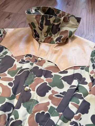 록키 마운틴 X 웨어하우스 마운틴 후드티 다운 베스트 빈티지