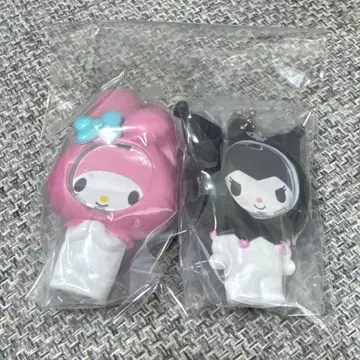 산리오 캐릭터즈 사진 프레임 마스코트 마이멜로디 쿠로미