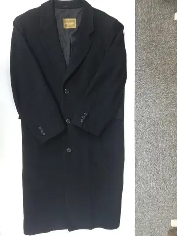 FIVE POCKETS 미츠미네 캐시미어 혼방 롱 코트 블랙 L 사이즈