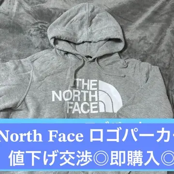 THE NORTH FACE 그레이 후드티 L
