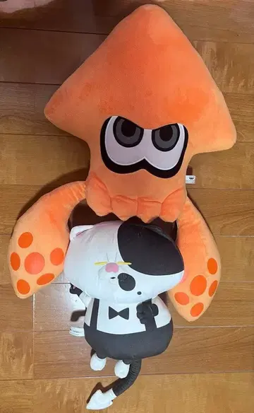 스플래툰 저지 군 오징어 제일복권 봉제 인형 2015년 중고