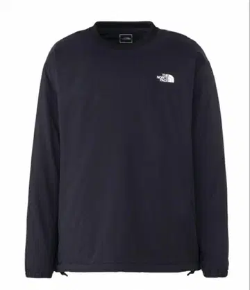 새상품 THE NORTH FACE 블랙 긴팔 상의