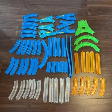 프라레일 레일 세트 다색 직선 커브