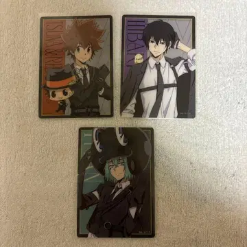 AGF2025 가정교사 히트맨 REBORN! 클리어 카드 3종 세트