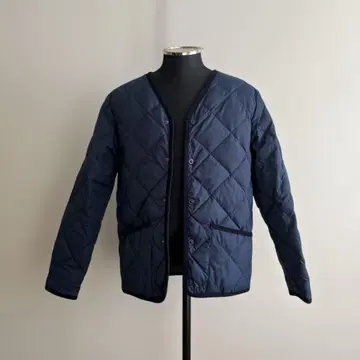 TAION 타이온 이너 다운 다운 자켓 네이비 M 컨디션 최상