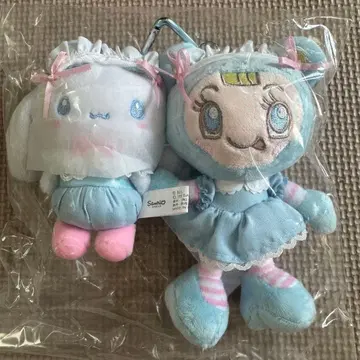 메조피아노 x 산리오 콜라보 시나모롤 시나몬 마스코트 홀더