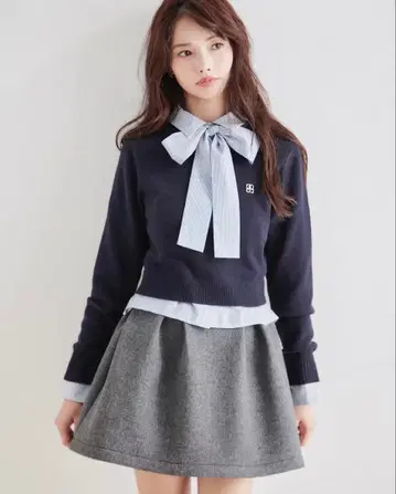 snidel 벨티드 스트럭처 미니 스커트 [벨트 포함] 사이즈 0