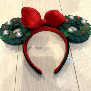 디즈니 크리스마스 2024 머리띠 리스