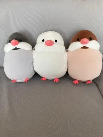 문조 3단 봉제 인형 쿠션 시마무라