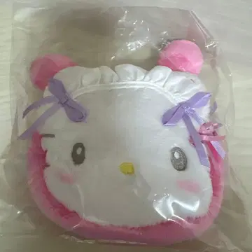 메조 피아노 x 산리오 캐릭터즈 페이스형 파우치 헬로키티