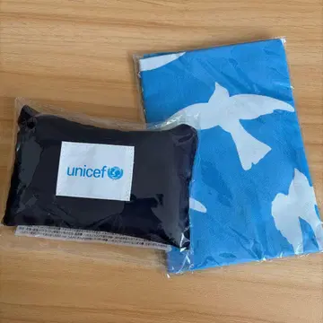 Unicef 에코백 & 수건 세트 미사용 새상품