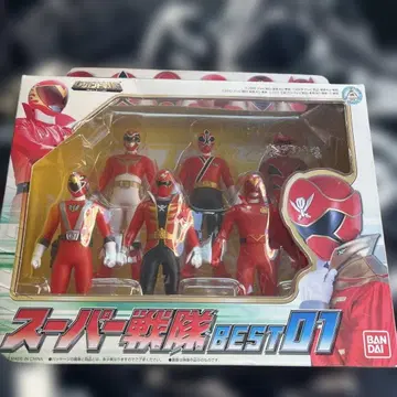 슈퍼 전대 BEST 01 레전드 전대 시리즈 소프트 비닐