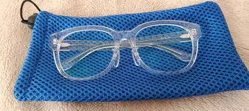 클리어 보스턴형 안경 투명 렌즈 포함