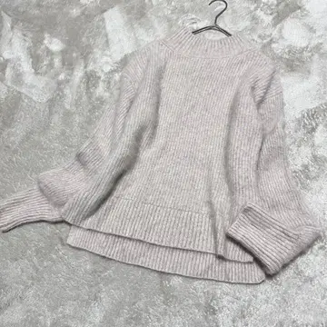 내추럴 뷰티 베이직 핸드 워셔블 폭스 블렌드 니트