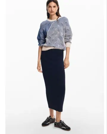 Desigual 미디 스커트 XS