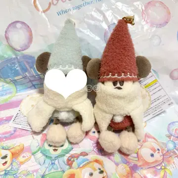 리루린린 인형 배지 빨간색 1개