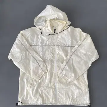 airwalk 후드 부착 나일론 자켓 M 화이트