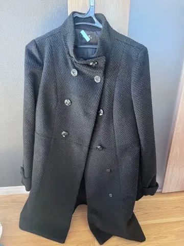 rienda 블랙 롱 코트 M 사이즈