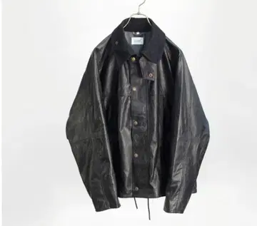 YOUSED 유즈드 올 가죽 드라이버 자켓 천연 가죽 리메이크