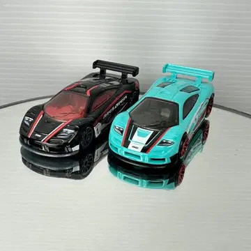 핫휠 미니카 맥라렌 F1 GTR 2대 세트