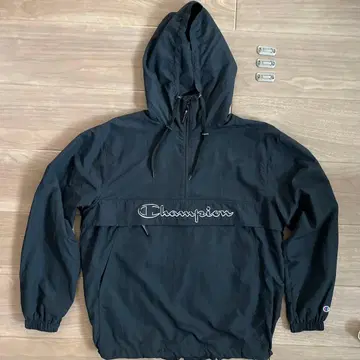 Champion 나일론 후드 부착 자켓 L