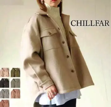 CHILLFAR COP 자켓 빅 실루엣 오버 사이즈 아우터