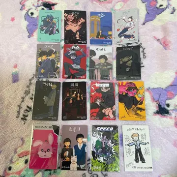 나토리 마찰 트레이딩 카드 카드 컴플리트 16종 세트