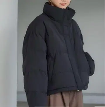 패딩 자켓 시마무라 mysa closet 스탠드 카라 자켓