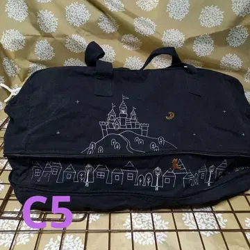 히코센 카라 고양이 패턴 백 C5