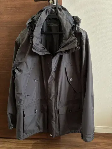 고어텍스 LATERRA 라테라 그레이 마운틴 후드티 L 사이즈