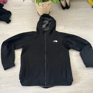 THE NORTH FACE 블랙 나일론 자켓 XL
