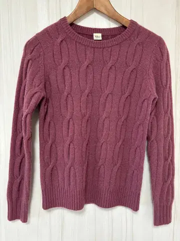 론 헤르만 케이블 니트 캐시미어 스웨터