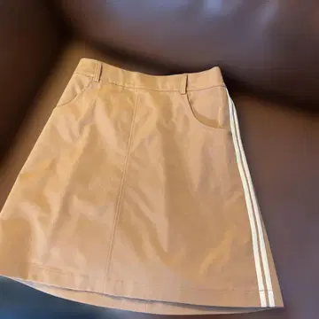 Heather 사이드 스트라이프 미니 스커트