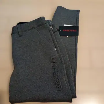 브리핑 골프 여성용 BRIEFING 그레이 스웨트 팬츠 사이즈 L