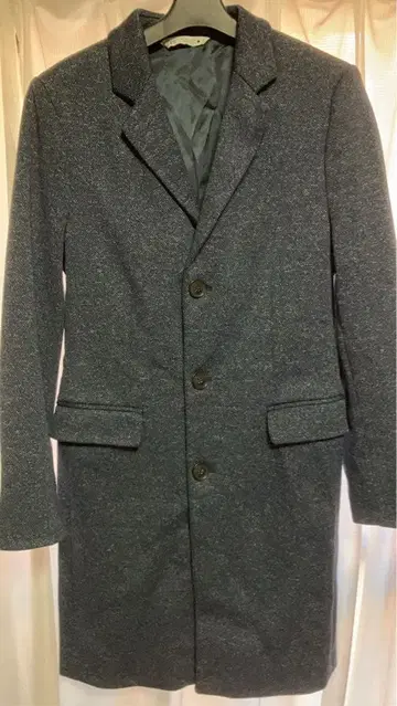 ZARA 체스터 코트 네이비 S 사이즈