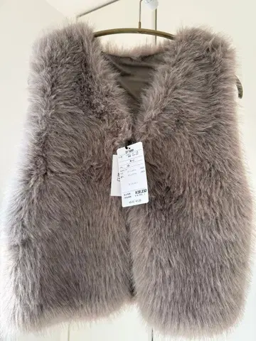 adagietto 퍼 베스트 모카 미사용 새상품