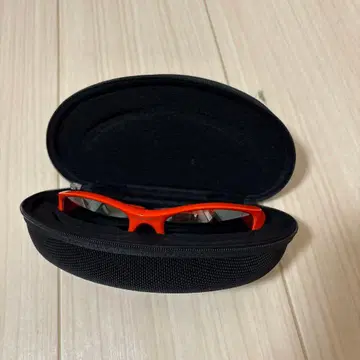 Oakley 스포츠 안경 오렌지/블랙